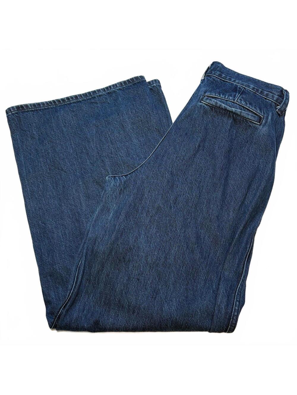 Madewell Superwide-Leg Jeans in Dark Wash Vintage-Inspired Retro
